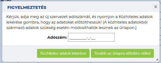 Felugró ablak