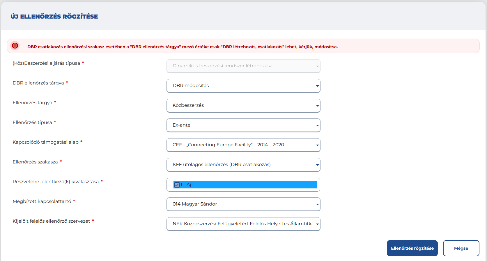figyelmeztető