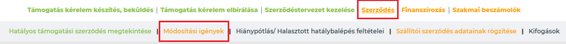 szerződés