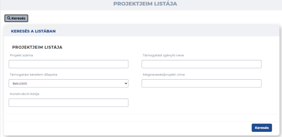 projkeres