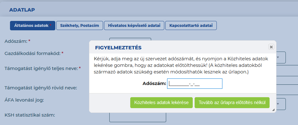 előtöltés