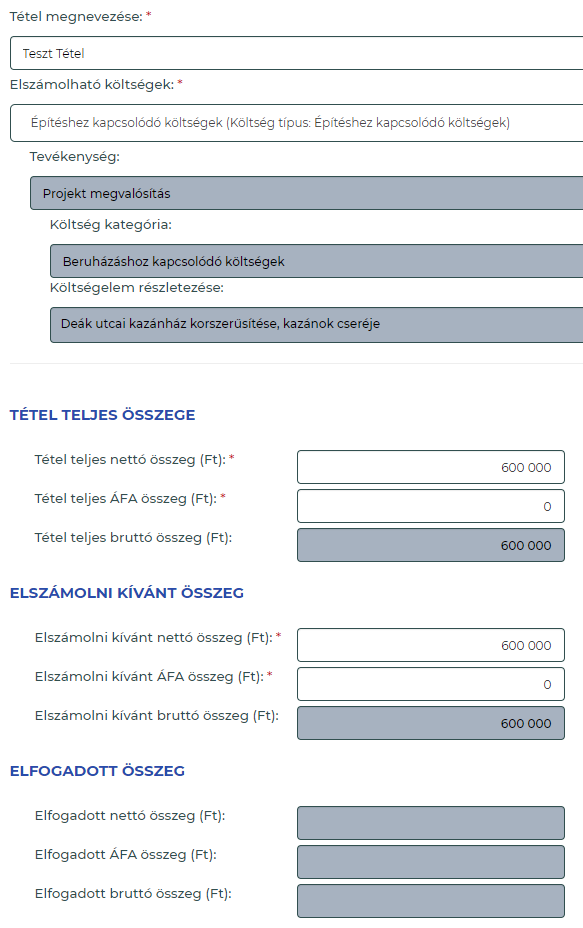 tétel